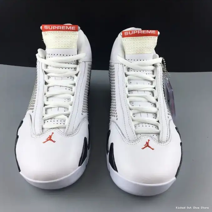 Kick Theory BV7630-106 Air 14 Retro Jordan White 0608